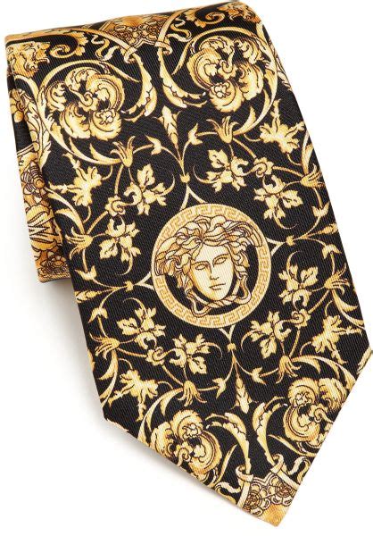 versace tie sale|versace medusa tie.